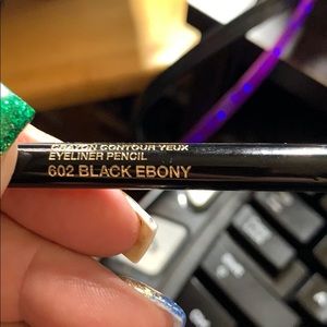 Lancôme black eyeliner, pencil